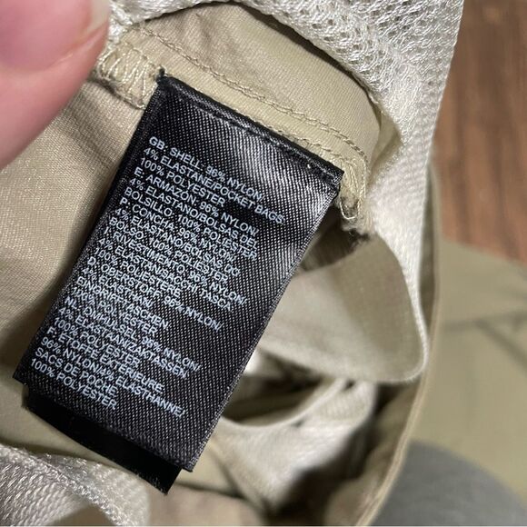 The North Face Tan Convertible Exploration Zipper Nylon Hiking Pants Men’s 34 - Picture 7 of 7